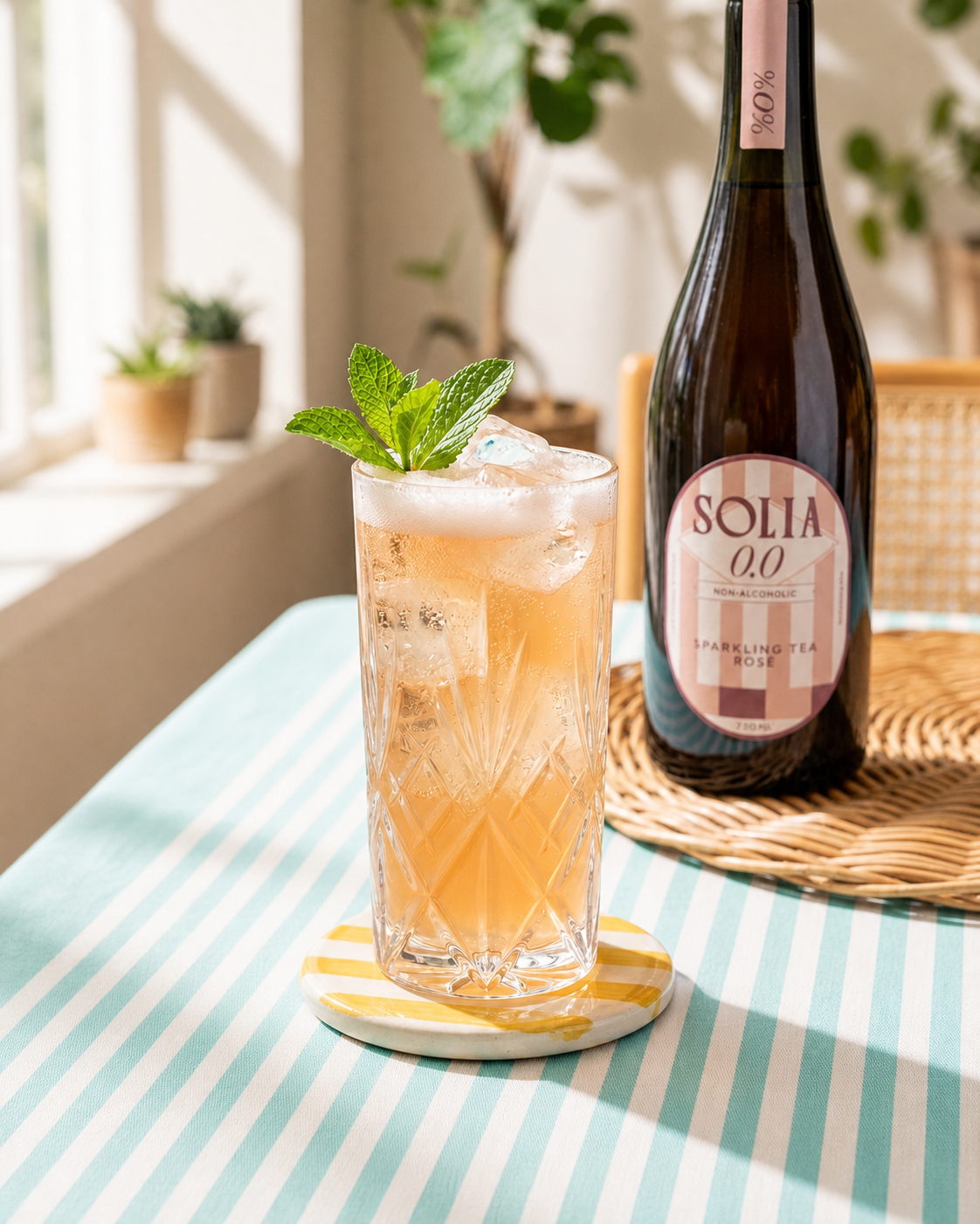 Sommerlich & fruchtig: Dein Peach Blossom Cooler